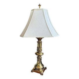 Mid 20th Century Vintage Brass Rembrandt Table Lamp For Sale