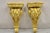 Mid 20th Century Gold Giltwood French Louis XV Style Wood Acanthus Corbel Small Wall Shelf - Pair For Sale - Image 11 of 11