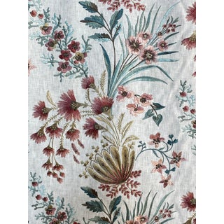 Osborne & Little "Ashdown" Embroidery Fabric- 4 Yards For Sale