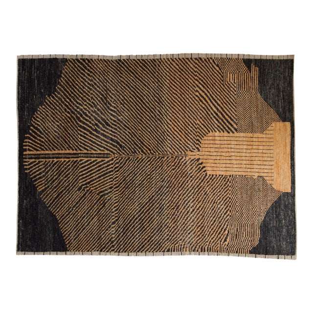 Afghani Moroccan Design Carpet For Sale