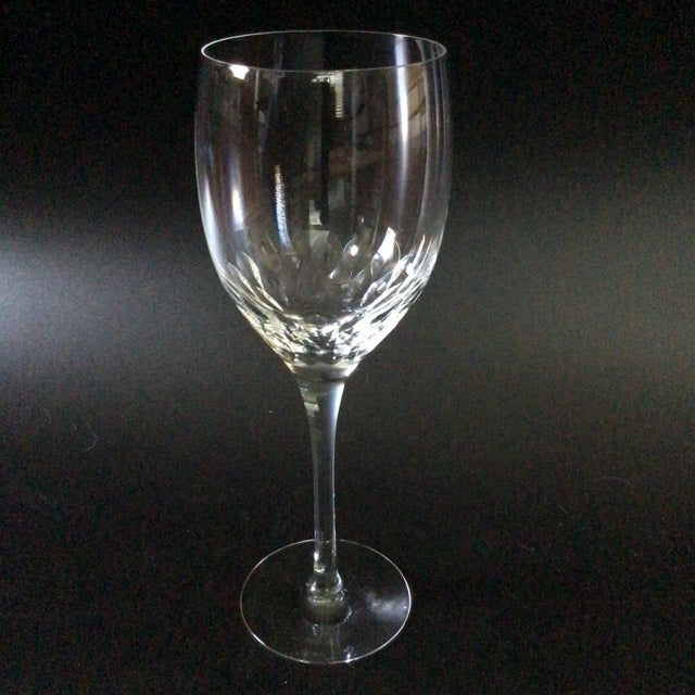 Gustavian (Swedish) Orrefors Crystal Prelude Claret Wine Glasses-Set of 2 For Sale - Image 3 of 12