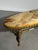 Vintage Onyx and Copper Coffee Table For Sale - Image 4 of 5