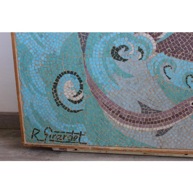 Mosaic by Girardet, 1950 For Sale - Image 3 of 9