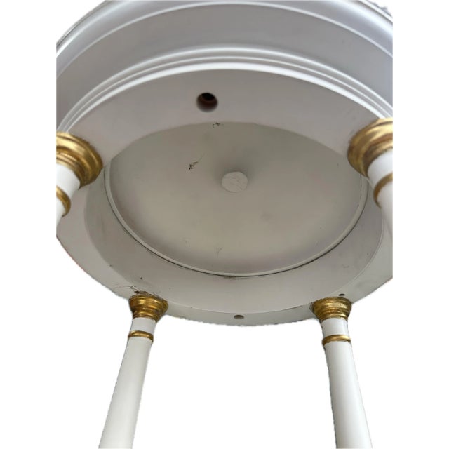 Wood Tempietto Style Gazebo Model With Gilt Romanesque Dome For Sale - Image 7 of 8