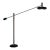 Large Floor Lamp With Long Arm, Attributed to Selenova, Italy, Mid-20th Century For Sale
