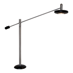 Large Floor Lamp With Long Arm, Attributed to Selenova, Italy, Mid-20th Century