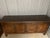 Brown Vintage French Oak Brutalist Sideboard With Iron Hardware, 1970s For Sale - Image 8 of 12