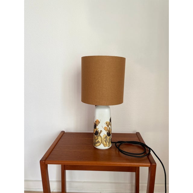 Mid-Century Modern Mid-Century Modern Table Lamp by Ellen Malmer for Royal Copenhagen, 1965 For Sale - Image 3 of 14