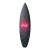 Fuck #3 - Neon on Epoxy Resin Surfboard by Bobbi Bennett For Sale