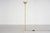Gold-Plated Brass and Travertine Stone Floor Lamp, 1970s For Sale - Image 6 of 6