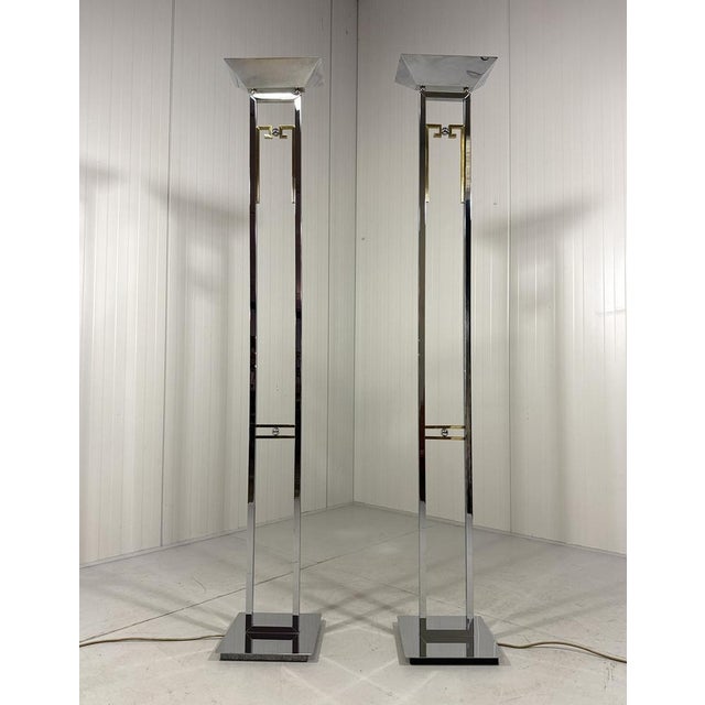 Mid-Century Modern Floor Lamps from Arte Lumen, 1970s, Set of 2 For Sale - Image 3 of 18