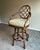 Modern Late 20th Century Set of 3 McGuire Modern Rattan Swivel Bar Stools For Sale - Image 3 of 8