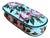 Vintage Rose Motif Porcelain Trinket Box For Sale