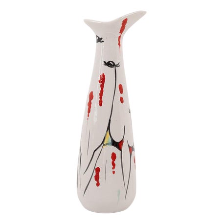 Vintage Ceramic Vase by F. Rasa, Sicily, Italy For Sale