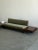 Vintage Platform Sectional in Walnut & Mohair For Sale - Image 4 of 14