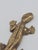 Mid 20th Century Solid Brass Lizard Wall Hook For Sale - Image 9 of 11