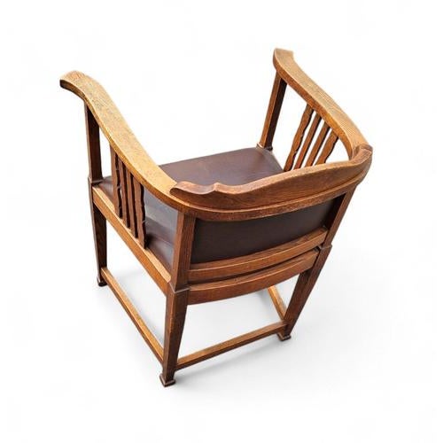 Art Nouveau Lounge Chair For Sale - Image 10 of 15