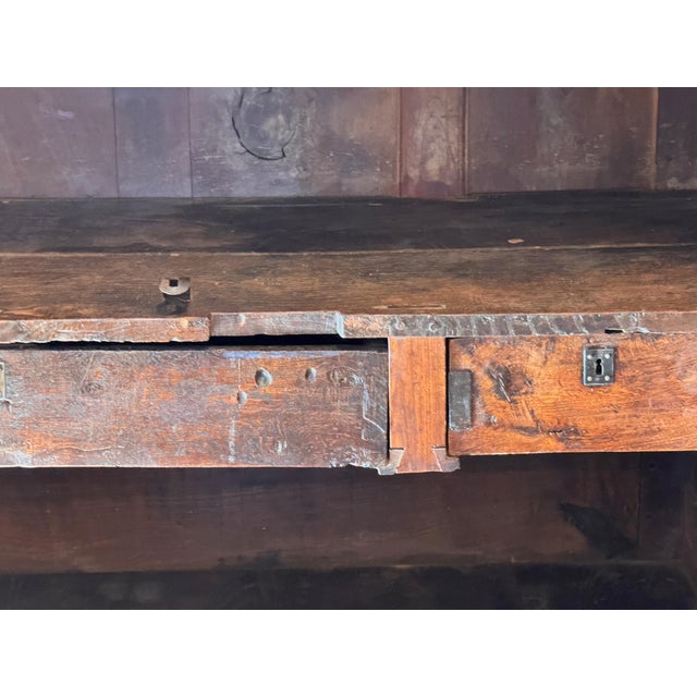 18th Century Louis XV Fruitwood Armoire For Sale - Image 12 of 13