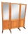 Oak Trifold Mirror Dressing Mirror For Sale