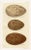 Original chromolithograph print from a folio featuring the eggs of British birds. Shown on this richly colored antique...