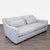 This Crate and Barrel 3-seat sofa features a modern, clean design in a soft light herringbone fabric. Comfortable cushions...