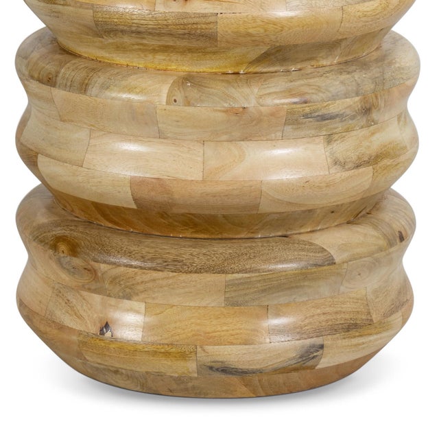 Contemporary Regina Andrew Aria Wood Accent Table, Natural For Sale - Image 3 of 4