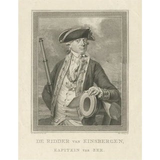 Portrait of Captain Van Kinsbergen, Paper For Sale