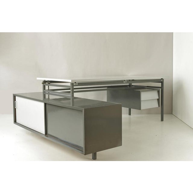 Vintage German Architects Desk, 1965 For Sale - Image 10 of 18