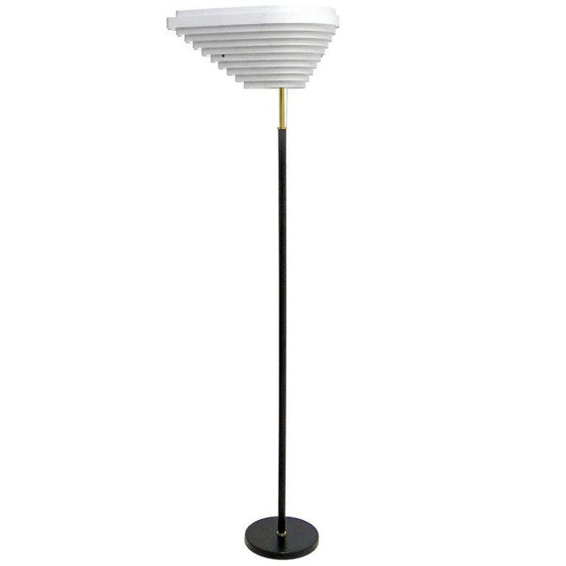 Alvar Aalto Model A805 Angel Wing Floor Lamp Chairish
