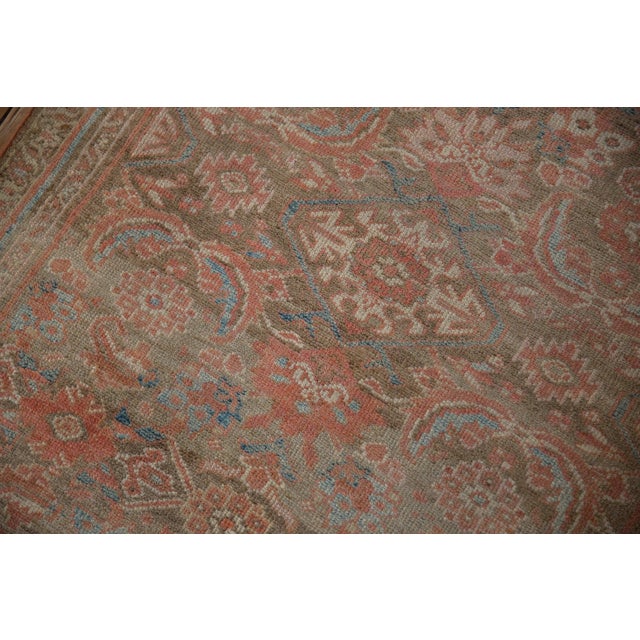 Textile Vintage Distressed Hamadan Rug Runner - 3'3" X 13'2" For Sale - Image 7 of 11