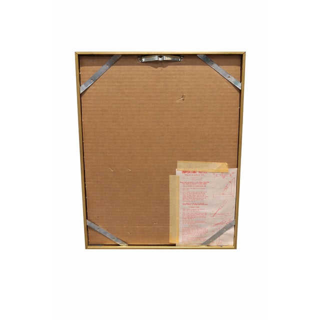 Original Watercolor by Ramiro Gonzalez, C. 1950s For Sale - Image 9 of 9