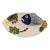 Vintage Majolica Style Portugal Fish Platter For Sale