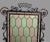 Early 20th Century Antique Wrought Iron & Leaded Glass Fire Screen For Sale - Image 5 of 8