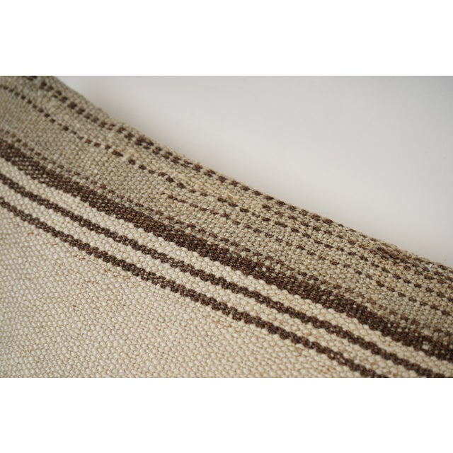 Striped Kilim Cushion Cover For Sale - Image 4 of 5