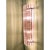 2010s Italian Scenographic Pink “Triedro” Murano Glass Wall Sconces — Lot of Four For Sale - Image 5 of 7