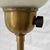 Model 15505 Table Lamp in Brass and Veluria Glass by Harald Notini for Böhlmarks, Sweden, 1940s For Sale - Image 10 of 14