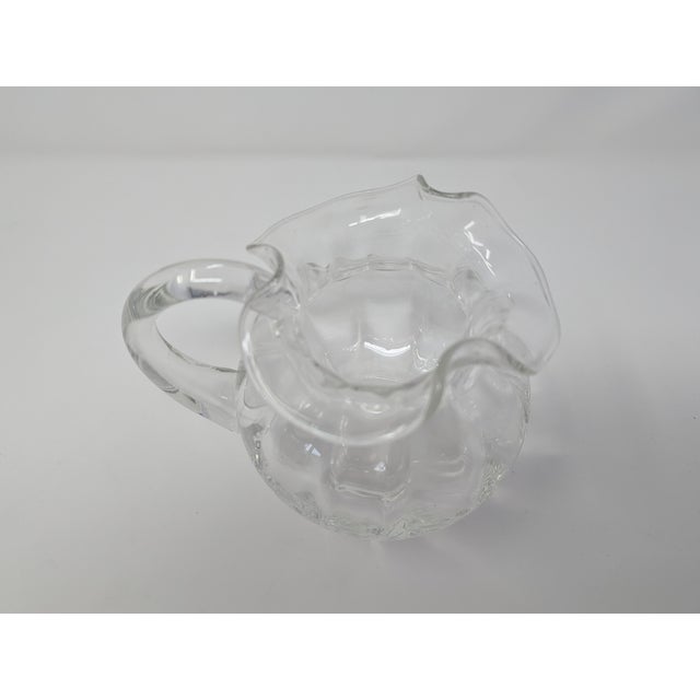 Vintage 1990s Tiffany & Co Handblown Devon Pitchers - A Pair For Sale - Image 14 of 15