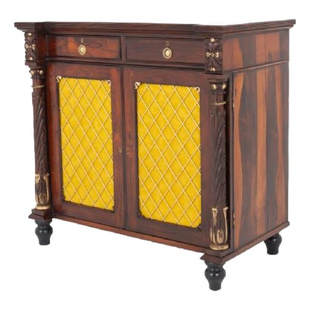 Antique William IV Side Cabinet, 1800s For Sale