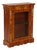Antique Display Cabinet in Walnut and Inlays Bronze, England For Sale
