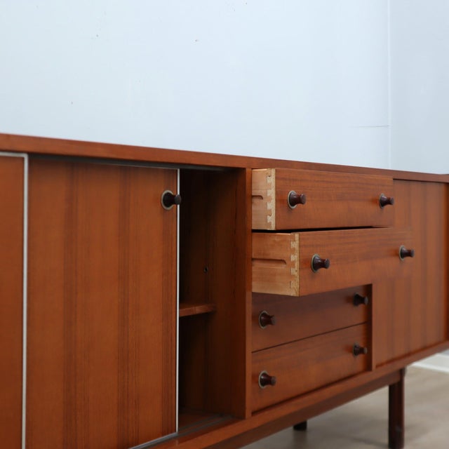1950s Italian Teak Sideboard by George Coslin for 3V, 1950s For Sale - Image 5 of 13