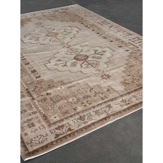 Beige 9ft X 12ft Pottery Barn Aurelia Hand-Knotted Wool Rug For Sale - Image 8 of 12