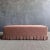 Mid-Century Modern Slipcovered Bench in 100% Pure Linen With Pleated Skirt Detail For Sale - Image 3 of 6