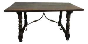 Spanish Walnut Table, 17th Century