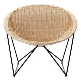 C317 Lounge Chair attributed to Yuzuru Yamakawa, 1960s For Sale
