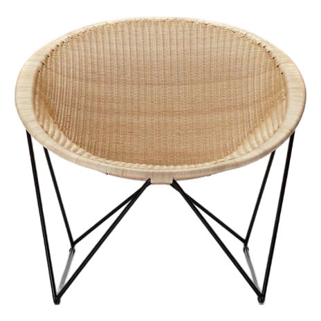C317 Lounge Chair attributed to Yuzuru Yamakawa, 1960s For Sale