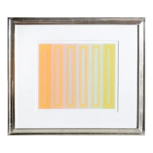 Sun Keyed, Richard Anuszkiewicz Screen Print