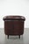 English-Style Chesterfield Club Chair in Cowhide Leather For Sale - Image 4 of 15