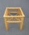 Vintage Tiki Palm Beach Bamboo Rattan Bamboo End Table For Sale - Image 11 of 11