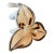 Vintage Hand-Blown Art Glass Lily Sculpture — In the Style of Murano For Sale