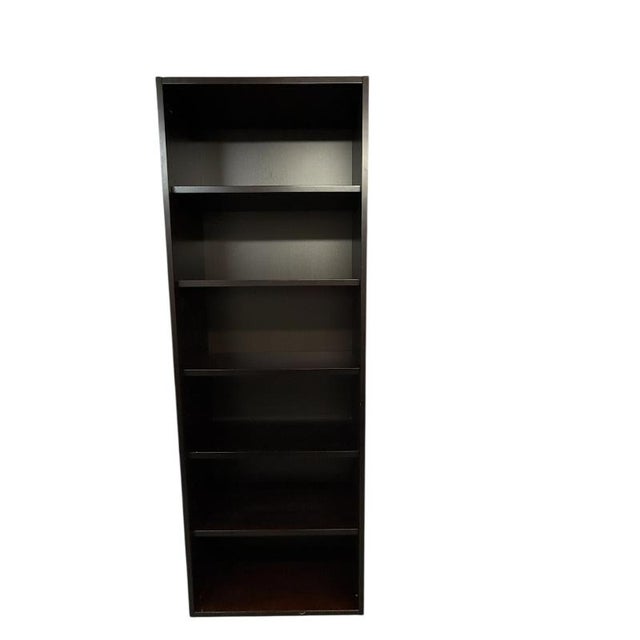 Tall Contemporary Open Shelving Unit For Sale - Image 4 of 7